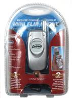 📞 efficient innovage mini corded flip phone with caller id & headset - compact home communication device logo