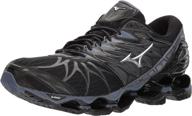 🏃 ultimate performance: mizuno prophecy running shoes in black - men's athletic footwear логотип