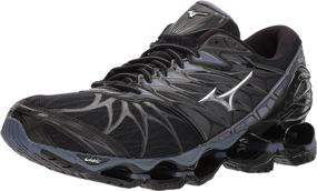 img 4 attached to 🏃 Ultimate Performance: Mizuno Prophecy Running Shoes in Black - Men's Athletic Footwear