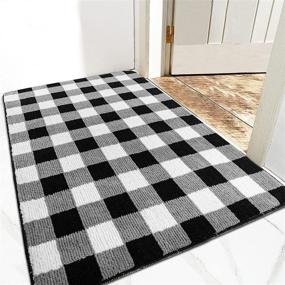 img 4 attached to Vaukki Entryway Absorbent Low Profile Washable Home Decor
