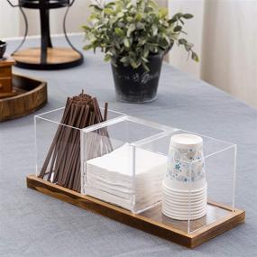 img 4 attached to ☕ Streamline Your Coffee Station with MyGift Acrylic Coffee Station Organizer