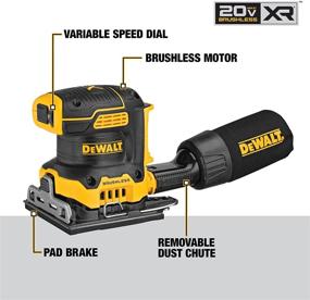 img 2 attached to 🔧 DEWALT 4 Inch Variable Speed Sander - DCW200B