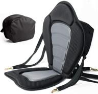 🚣 seamander kayak seat canoe seat: ultimate comfort & detachable back storage bag logo