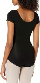 img 1 attached to Capezio Womens Basic Sleeve Leotard Sports & Fitness