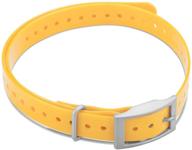 enhance training experience with garmin 3/4-inch collar strap square buckle for delta series dog training system logo