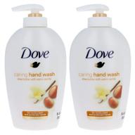 🧼 dove purely pampering shea butter beauty cream wash 250ml (pack of 2) - luxurious hydration and nourishment for ultimate skin care logo