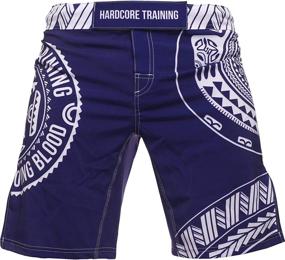 img 2 attached to 🥊 Ultimate Performance: Hardcore Training Ta Moko Fight Shorts for Men – Boxing, MMA, Combat, BJJ, Grappling, Fitness, Muay Thai, Kickboxing – No Gi