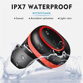 img 1 attached to Проводные наушники-гарнитура Pendali Bluetooth Waterproof