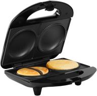 🍽️ holstein housewares stainless steel fun non-stick arepa & empanada maker, 9 x 4 x 9 inches, hh-0937013ss логотип