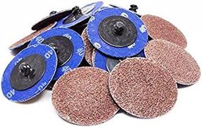 img 3 attached to 🪓 Benchmark Abrasives 2&#34; Aluminum Oxide Quick Change Sanding, Grinding, and Surface Preparation Discs - 50 Grit, Max RPM 25000 - Pack of 25