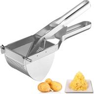 potato ricer masher stainless cooked logo