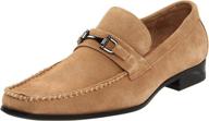 stacy adams lasalle slip suede men's shoes for loafers & slip-ons logo