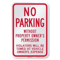 parking without property permission violators logo