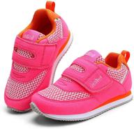 okilol toddler sneakers athletic running boys' shoes in sneakers logo