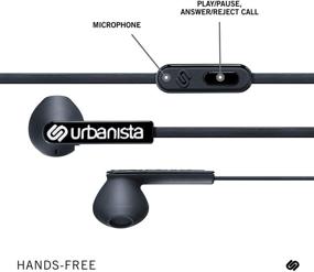 img 3 attached to 🎧 Urbanista San Francisco Dynamic Ear-Pods with Call Handling and 3.5mm Stereo Input - Dark Clown, Enhanced for SEO