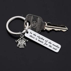 img 1 attached to Crocheter Gift Keychains for Knitting Lovers - Gzrlyf Knitters' Gifts