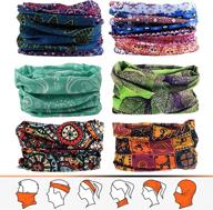 joeyoung headwear, multifunctional bandana, neck gaiter, head wrap headband, balaclava magic scarf logo