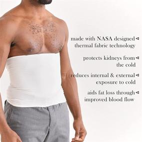 img 2 attached to 🤰 Japanese Charm Stomach Wrap: The Ultimate Belly Warmer for Men and Women - Ideal Postpartum & Maternity Belt