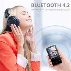 img 3 attached to 🎶 Плеер MP3 BERENNIS на 16 ГБ с Bluetooth 5.0 - HiFi потерь звука, FM радио, записывающее устройство, видео плеер - большой экран музыкального плеера, поддерживает до 128 ГБ