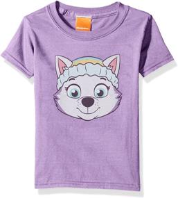 img 1 attached to 🐾 Everest Big Face Tee for Paw Patrol Toddler Kids