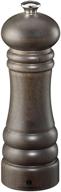 🌶️ 7.1-inch dark stained zassenhaus berlin pepper grinder mill logo