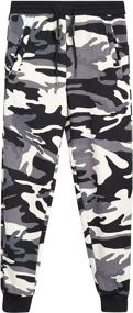 img 4 attached to Galaxy by Harvic Boys' Sweatpants: 👕 Active Fleece Jogger Pants, Size 8-20 - Shop Now!