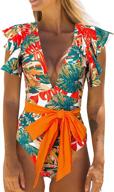 👙 binlowis women's clothing: swimsuit bathing swimwear print 2002 logo