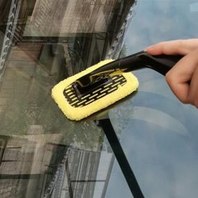 img 1 attached to 🪟 Ultimate Windshield Cleaner: Extendable Window Cleaning Solution