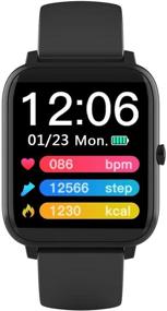 img 4 attached to 🎵 Mintsin Smartwatch: Music Control, DIY Screen Fitness Tracker, Heart Rate Monitor, Sleep Tracker, Pedometer Step Calories Counter for Men and Women