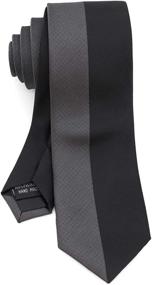 img 4 attached to 👔 Premium Washable Striped Necktie for Business Professionals - WandM Men's Accessories Collection