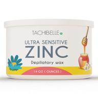 🧪 tachibelle zinc wax 14 oz: professional hair removal made in italy - pack of 1 - depilatory wax logo