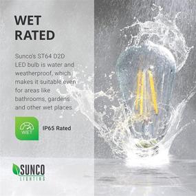 img 1 attached to 💡 Sleek Sunco Lighting Vintage Filament: Your Decorative Industrial Electrical Solution