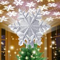 sheoo christmas snowflake projector decorations logo