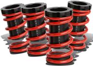 dna motoring coil-hc88-t44-rd suspension coilover sleeve kit [for 88-01 honda civic del sol crx acura integra] logo