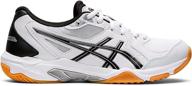 asics gel-rocket 10 women's indoor court shoes - enhanced for better performance and style логотип