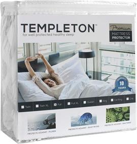 img 4 attached to Templeton Hypoallergenic Waterproof Mattress Protector