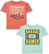 childrens place sleeve graphic t shirt boys' clothing in tops, tees & shirts logo