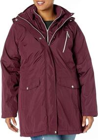 img 4 attached to Big Chill Womens Anorak Quilted Women's Clothing in Coats, Jackets & Vests