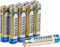 🔋 maxell 723810 ready-to-go aaa alkaline batteries | long lasting & reliable 10-pack logo