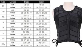 img 1 attached to 🐎 JIUCHEN Horse Riding Vest - Equestrian Body Protector Gear for Unisex Adults, Boys, Girls & Children