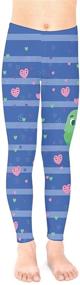 img 4 attached to 🏻 PattyCandy Girls Toddler Leggings: Hearts, Cartoon Flamingo, and Thanksgiving Patterns - Ages 2-13 Years Old