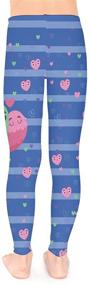 img 3 attached to 🏻 PattyCandy Girls Toddler Leggings: Hearts, Cartoon Flamingo, and Thanksgiving Patterns - Ages 2-13 Years Old