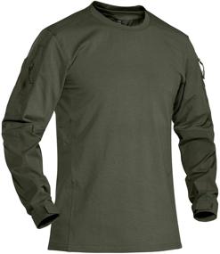 img 4 attached to 🏃 TACVASEN Performance Running Shirts: Top Outdoor Apparel for Men