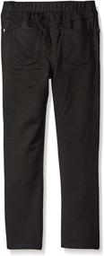 img 1 attached to Girls' Ponte Knit School Uniform Pants by Amy Byer – Comfortable and Stylish