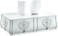 vintage white tissue box cover: creative scents rectangular holder for elegant décor logo