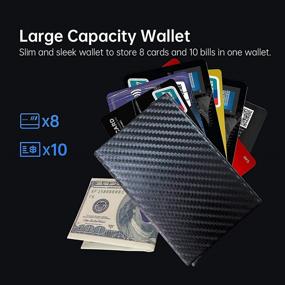 img 2 attached to 🔒 Carbon Wallets Minimalist Blocking: Sleek and Secure Wallet Solution