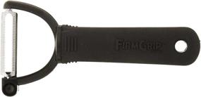 img 1 attached to 🔪 Tablecraft Firm Grip Serrated 'Y' Peeler - Durable and Effective - Black, 1