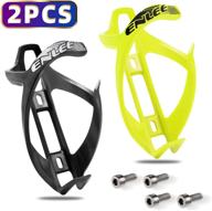 🚲 seektop bike water bottle holder: aluminum lightweight cage for mountain bikes - 2 pack cup holder. easy install & secure fixing! logo