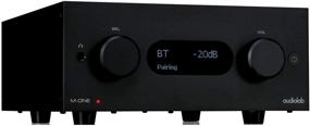 img 1 attached to 🔊 Аудиолаб M-ONE 80 Вт Стерео Интегральный Усилитель с Bluetooth и DSD ЦАПом в черном цвете