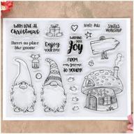 🎅 kwan crafts merry christmas santa clear stamps for enhanced card making, decorations, and diy scrapbooking with improved seo logo